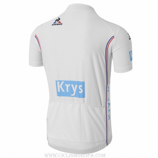2016 Ropa Ciclismo Tour De France Blanco Mangas Corta y Culotte Corto